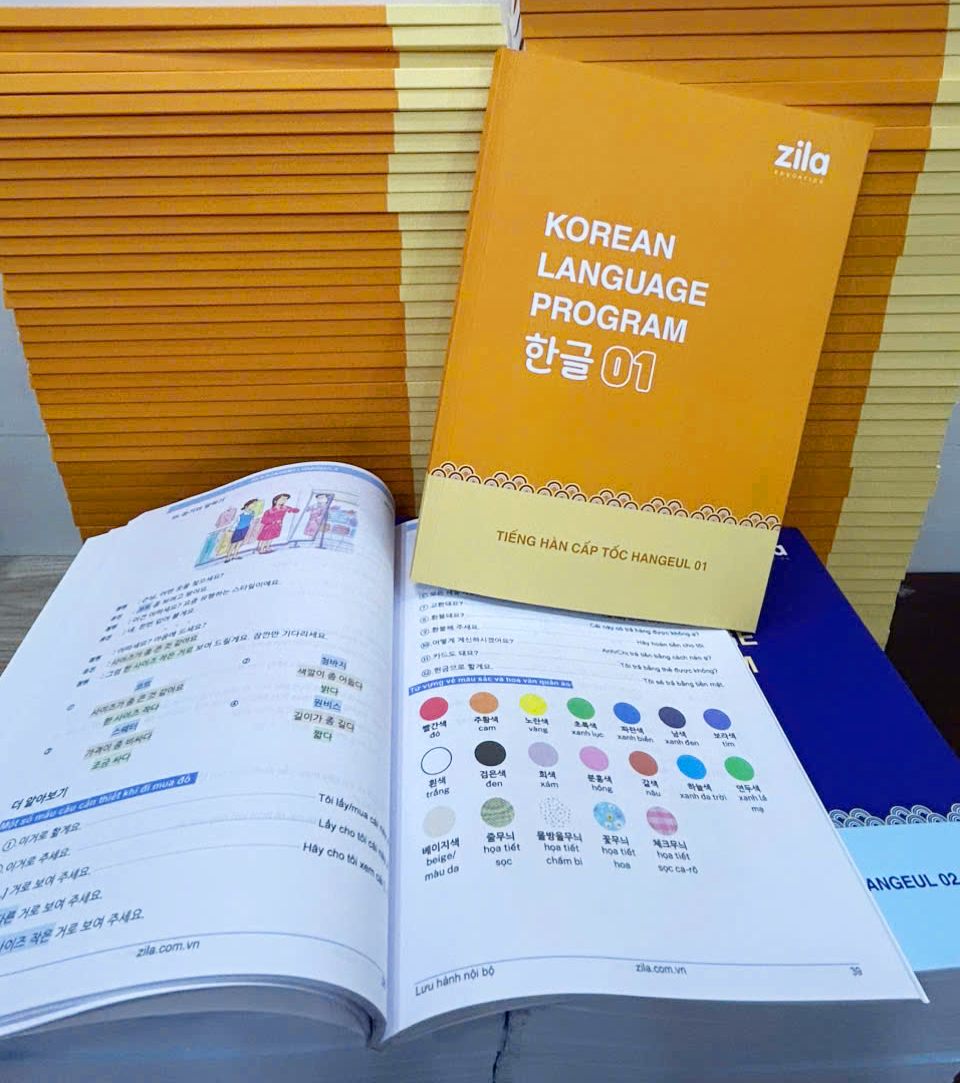 In sách tiếng Hàn Korean Language Program giá rẻ
